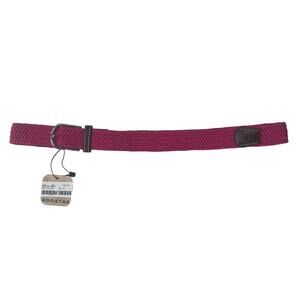 Roostas Men's LG 39-46" Pink Amelia Pink Woven Stretch Belt NWT